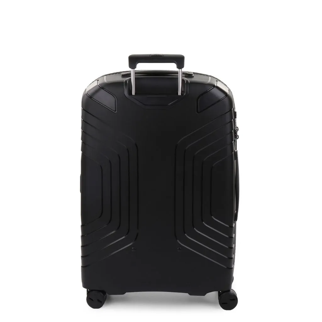 Roncato Ypsilon Large 78cm Hardsided Exp Spinner Suitcase Black