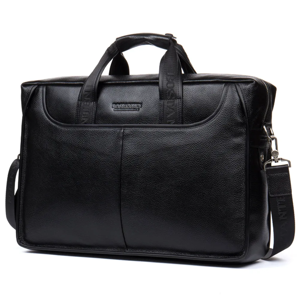 Royal Retro Leather Briefcase | 17' Laptop