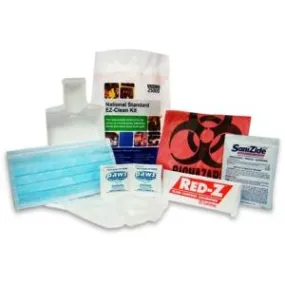 Safetec 25000 Body Fluid Clean Up Kit National Standard Poly-Bag Refills (Case)