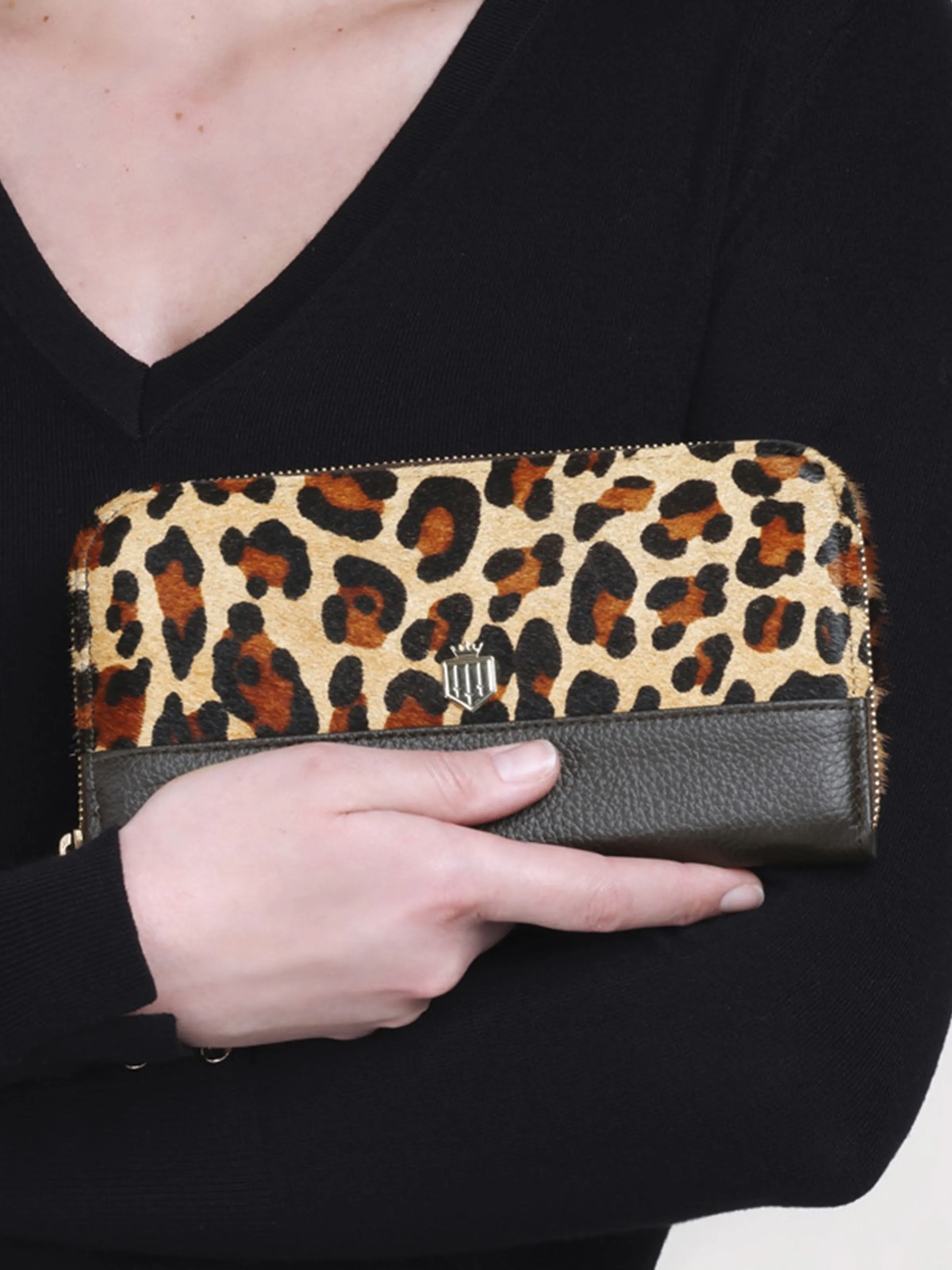 Salisbury Purse - Jaguar Haircalf