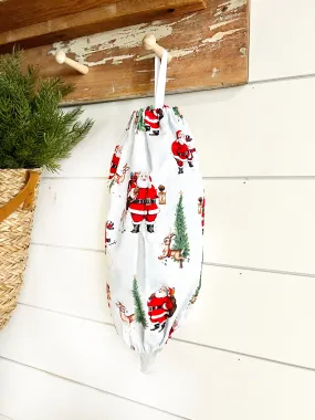 Santa & Snowman Bag Holder