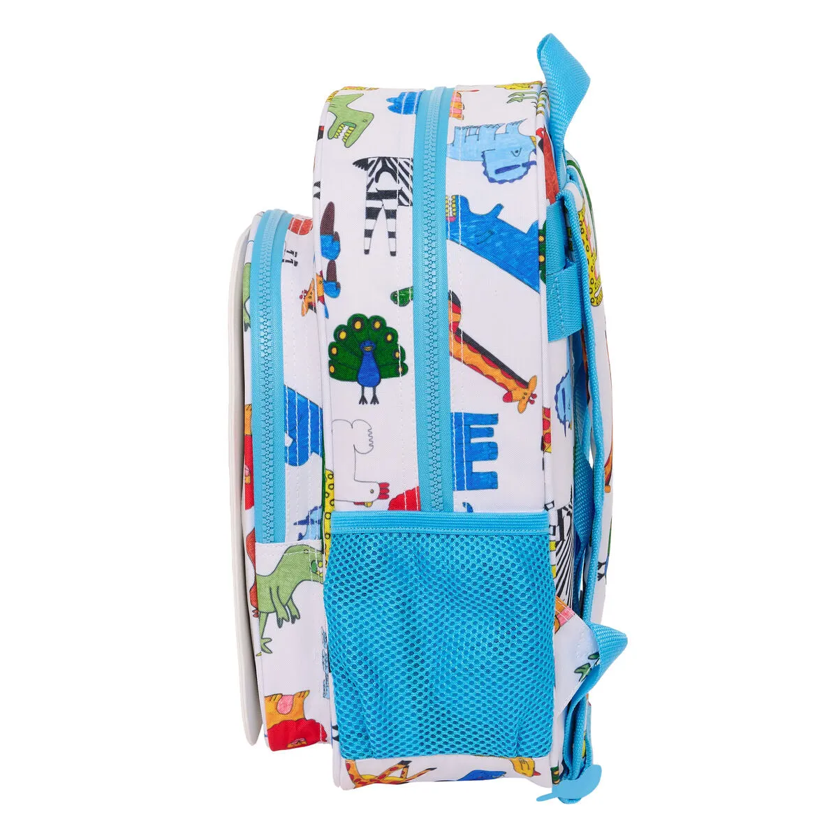 School Bag Algo de Jaime White 26 x 34 x 11 cm