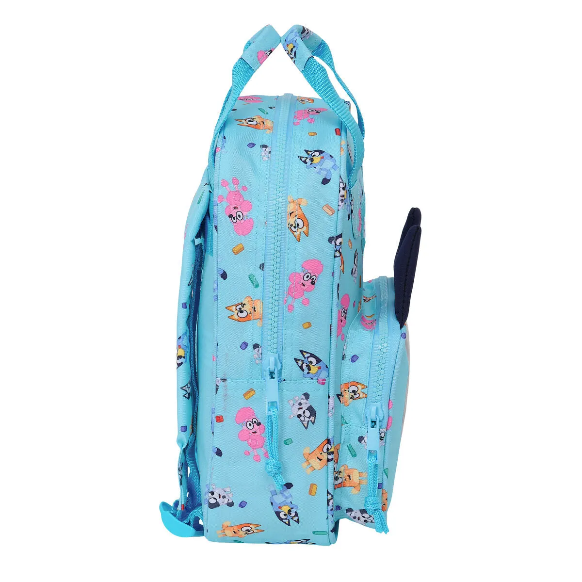 School Bag Bluey Sky blue 20 x 28 x 8 cm