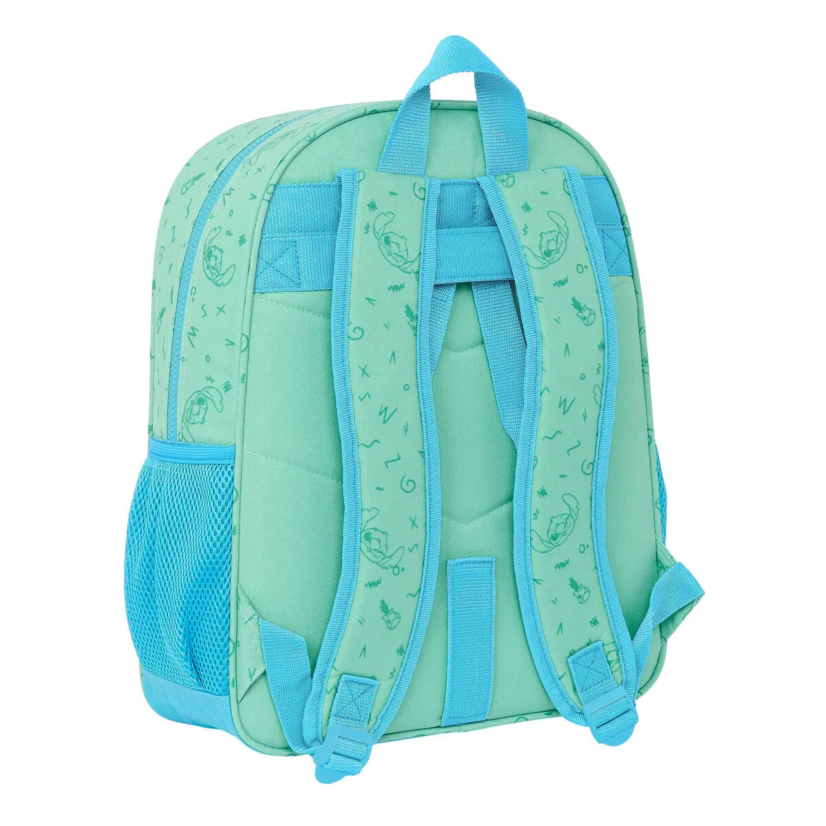 School Bag Lilo & Stitch Aloha Turquoise 32 x 38 x 12 cm