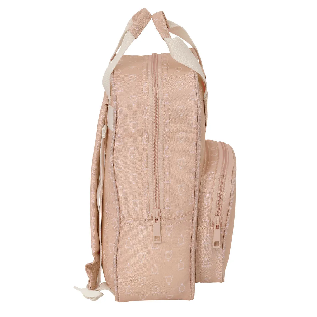 School Bag Sophie la Girafe Beige 20 x 28 x 8 cm