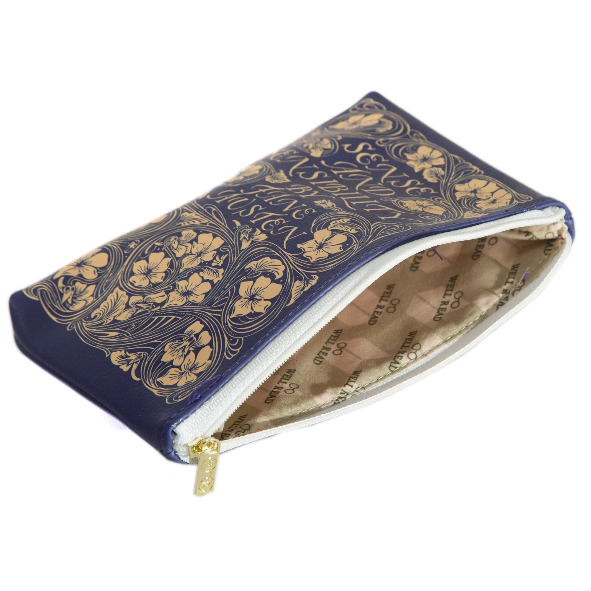 Sense and Sensibility Book Pouch Purse Clutch