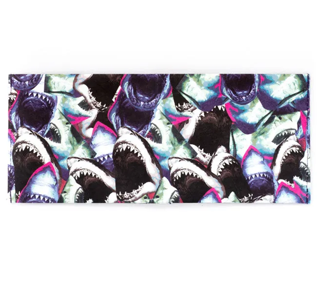 Shark Feed Flat Wallet | RFID Protection