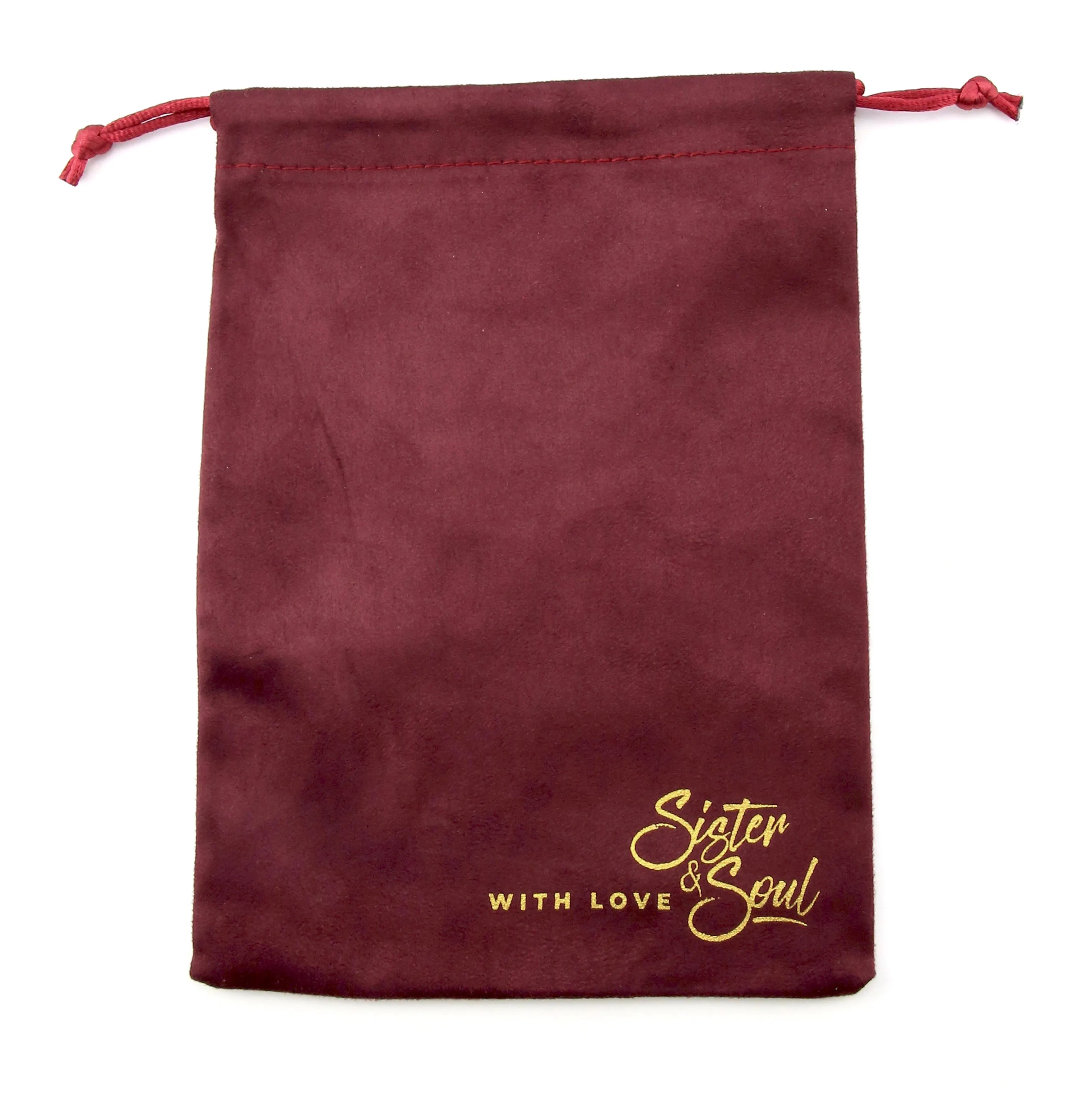 Sister & Soul Garnet Flannel Velour Gift Bag - Create Your Own Bundle