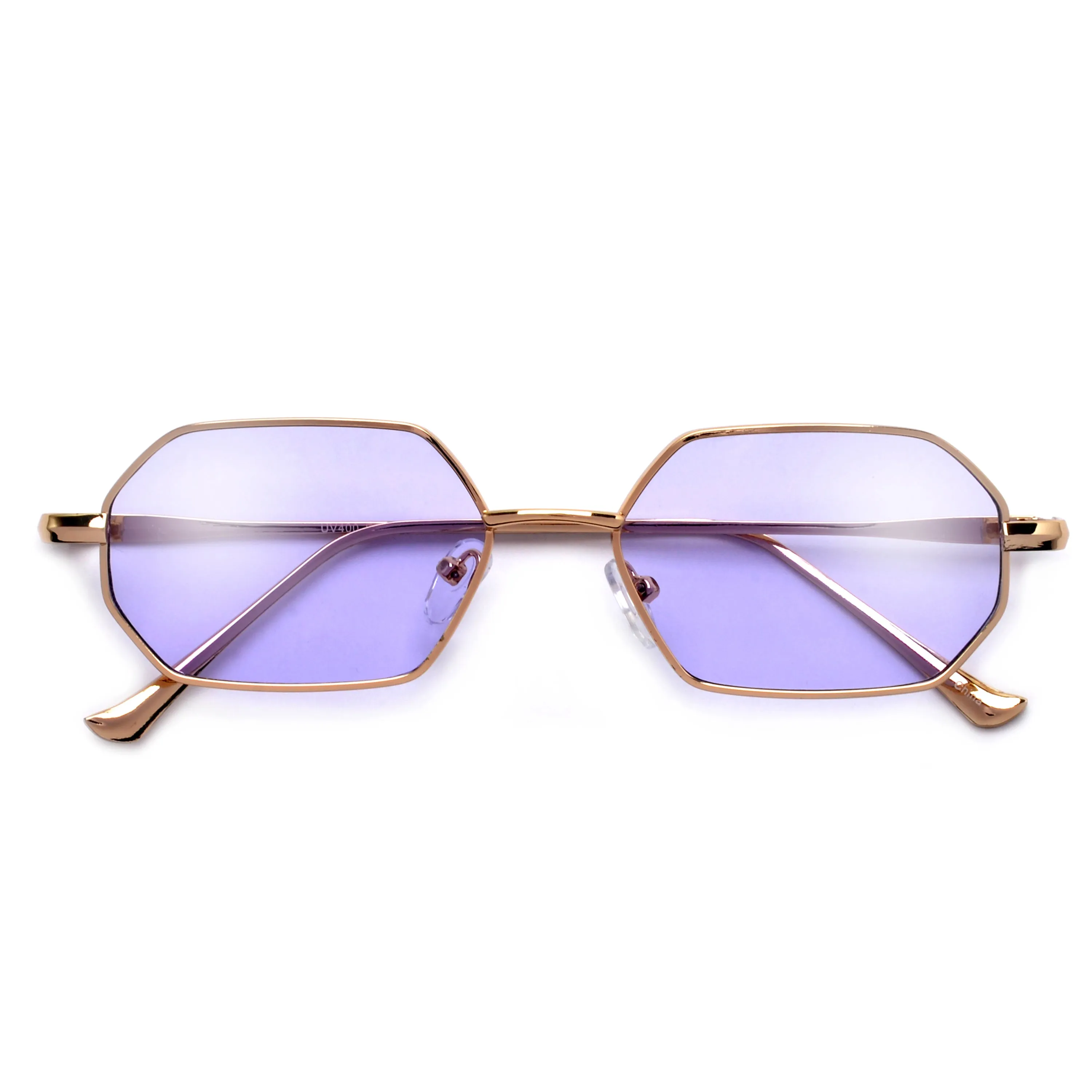 Slim Retro Slender Octagonal Sunnies