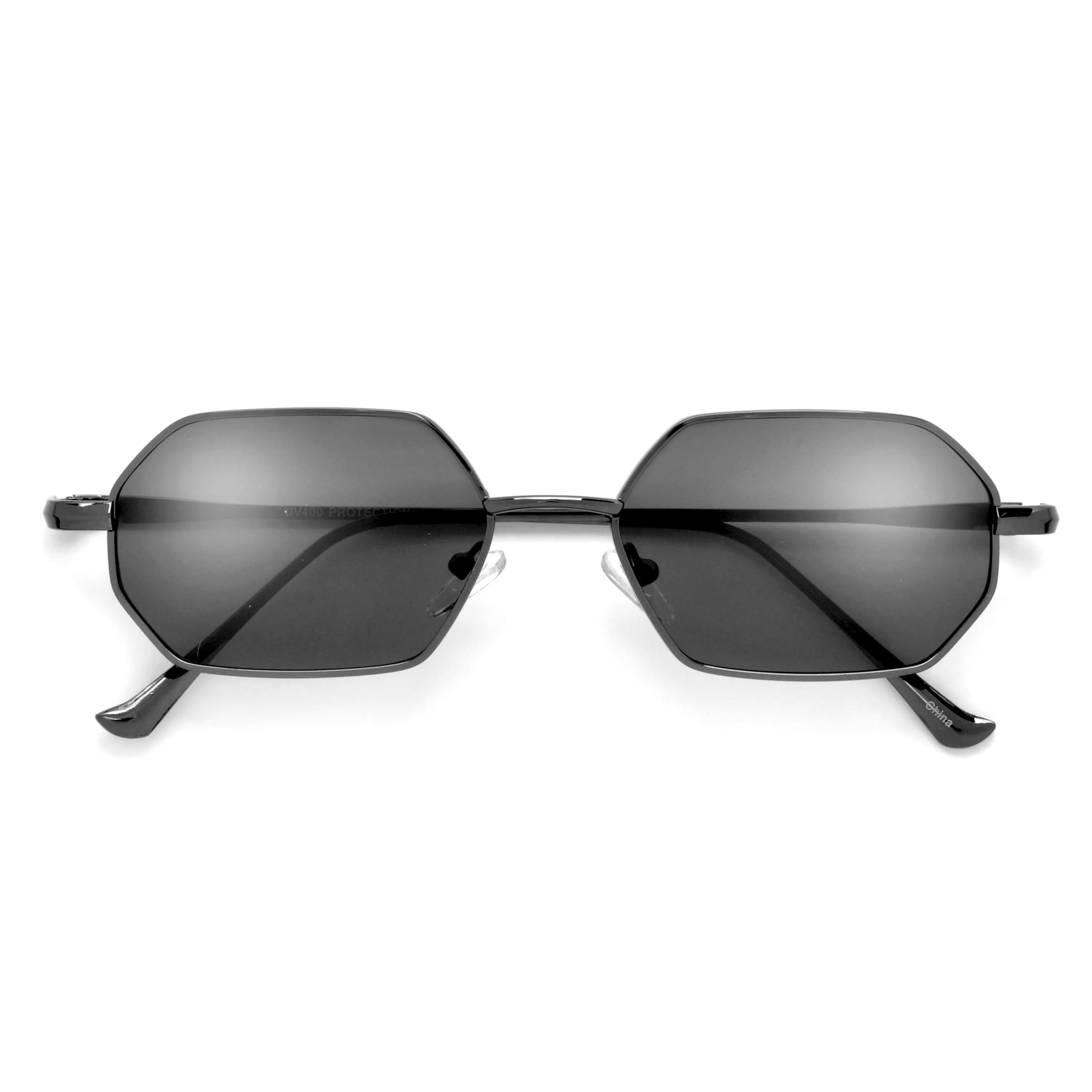 Slim Retro Slender Octagonal Sunnies