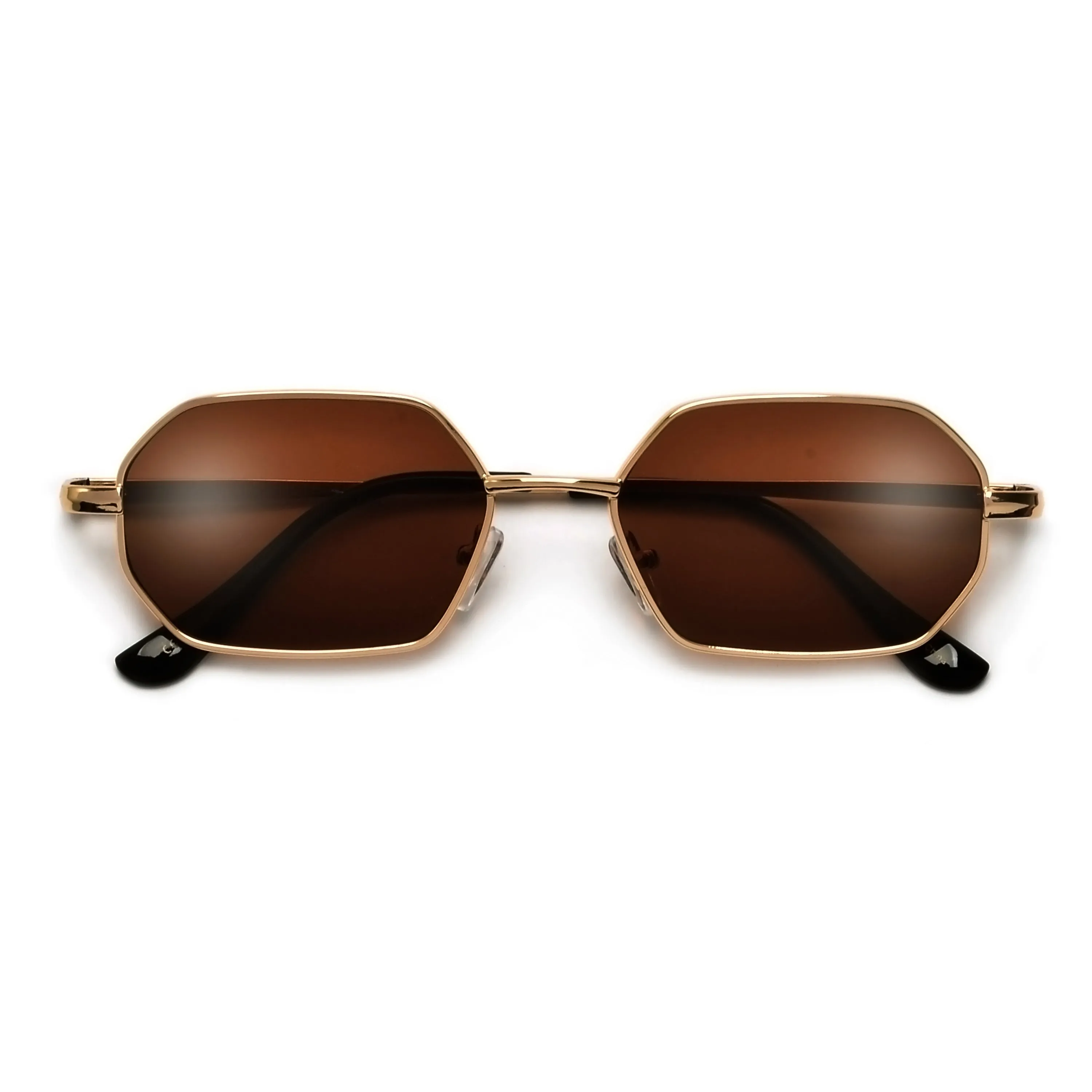 Slim Retro Slender Octagonal Sunnies