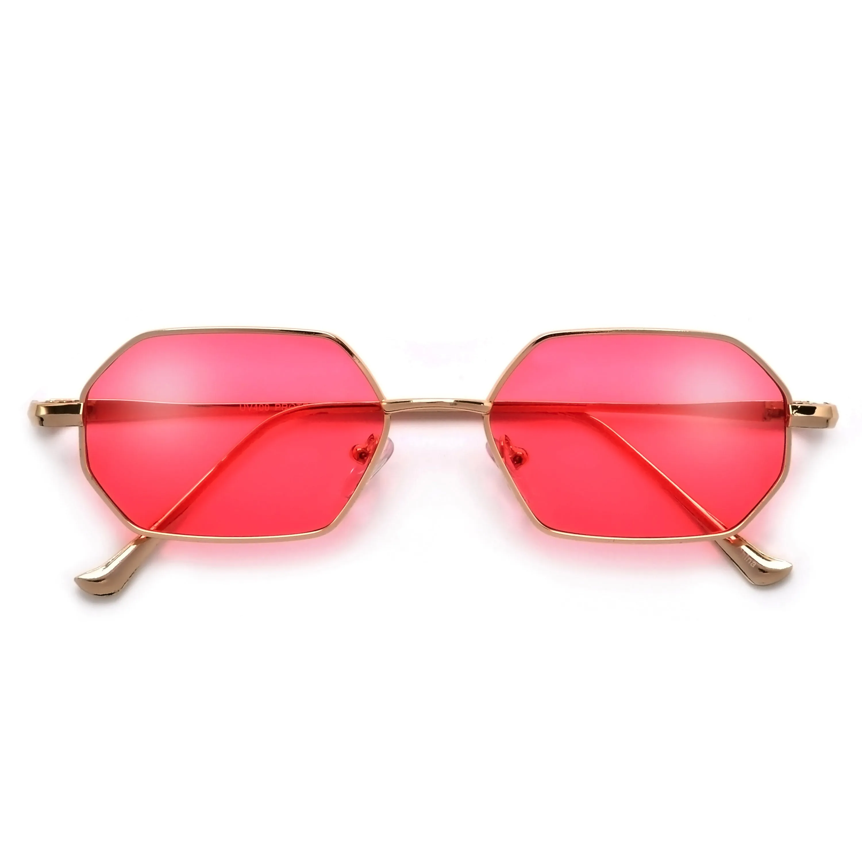 Slim Retro Slender Octagonal Sunnies