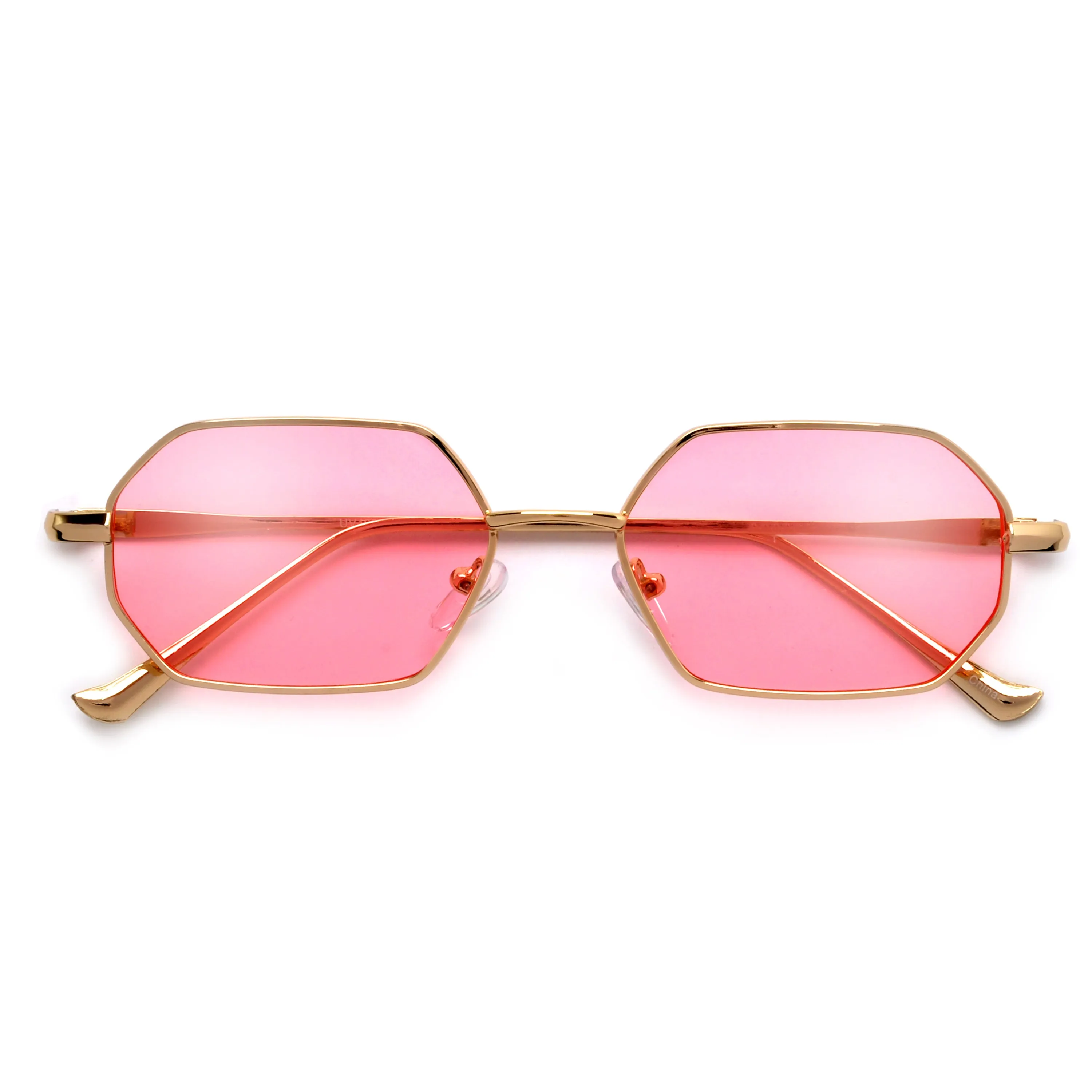 Slim Retro Slender Octagonal Sunnies