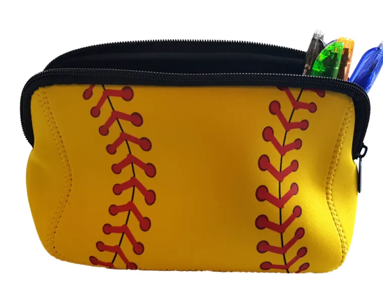 Softball Pencil Case