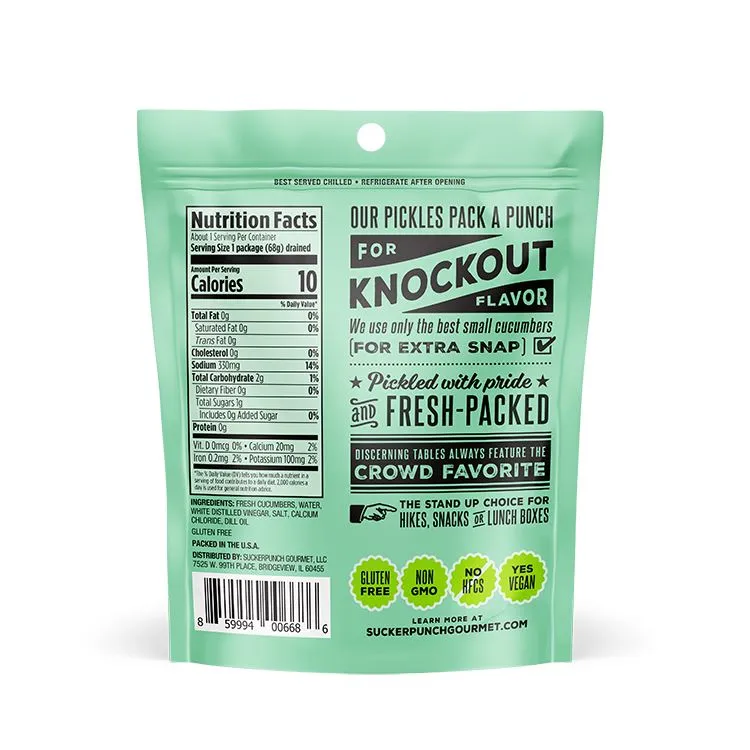 Suckerpunch Gourmet Pickle Chips