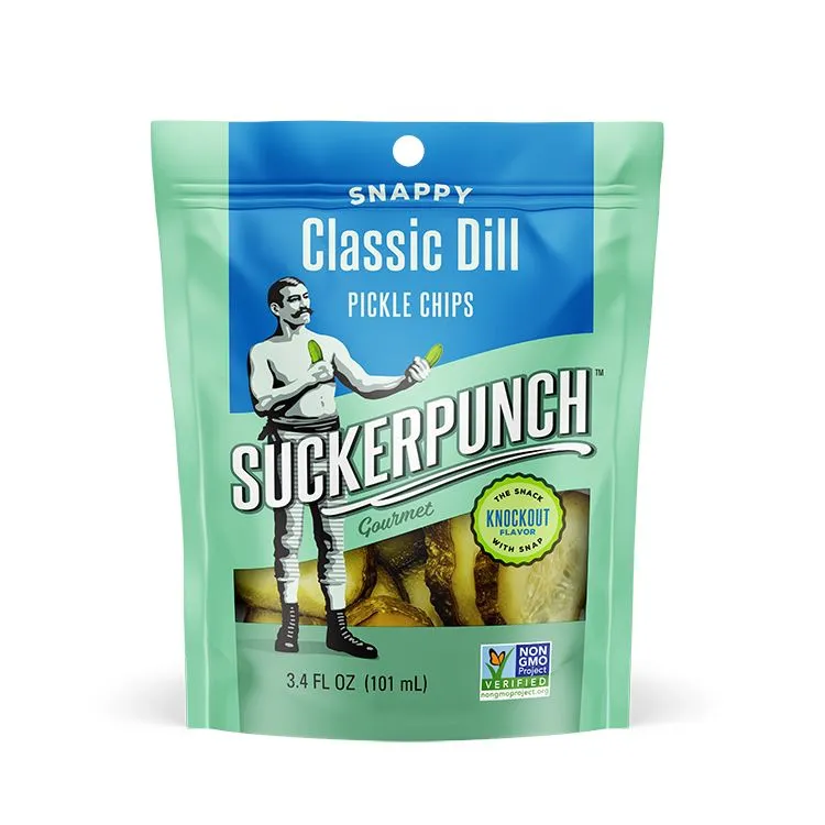 Suckerpunch Gourmet Pickle Chips