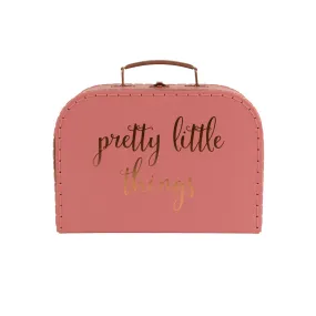 Suitcase Jewellery Box - Pink