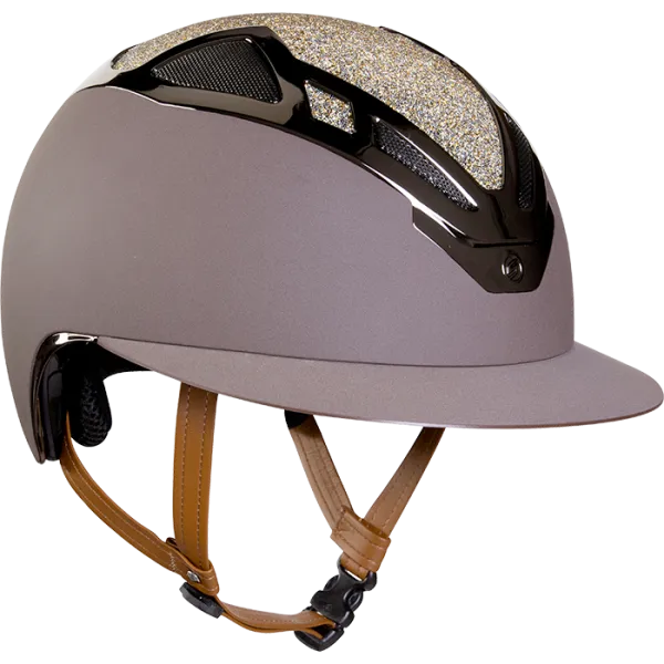 Suomy Apex Brown Matt Bling Bling Lady