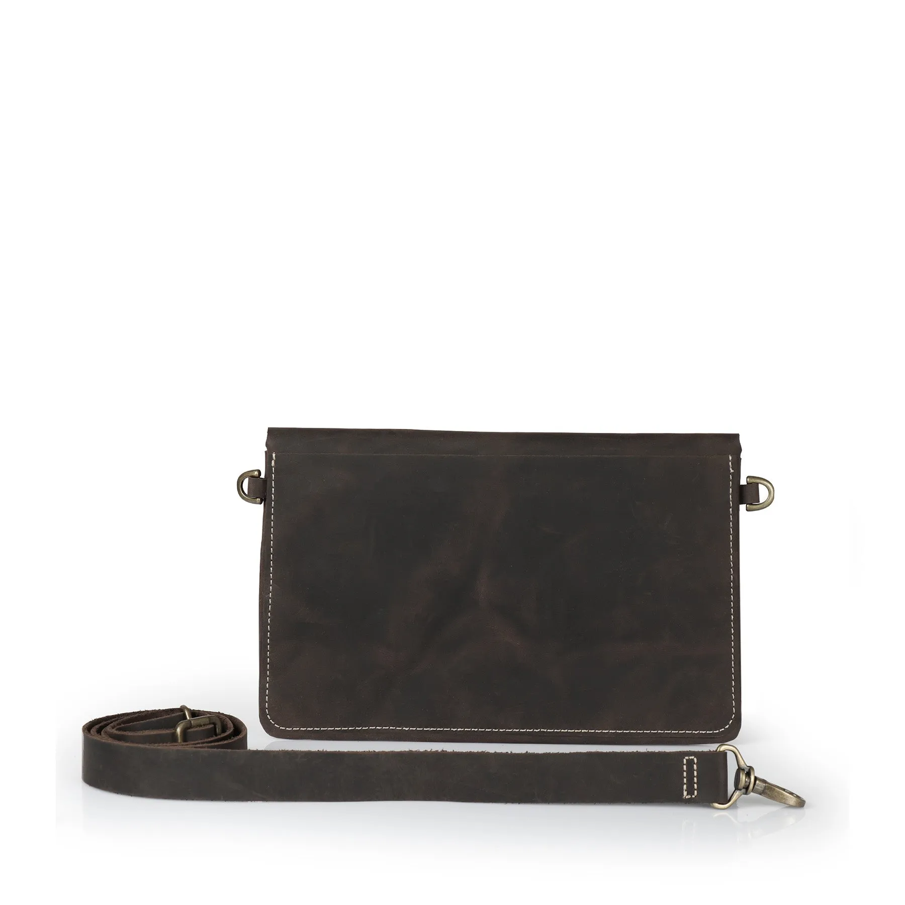 Teslin Leather Convertible Purse