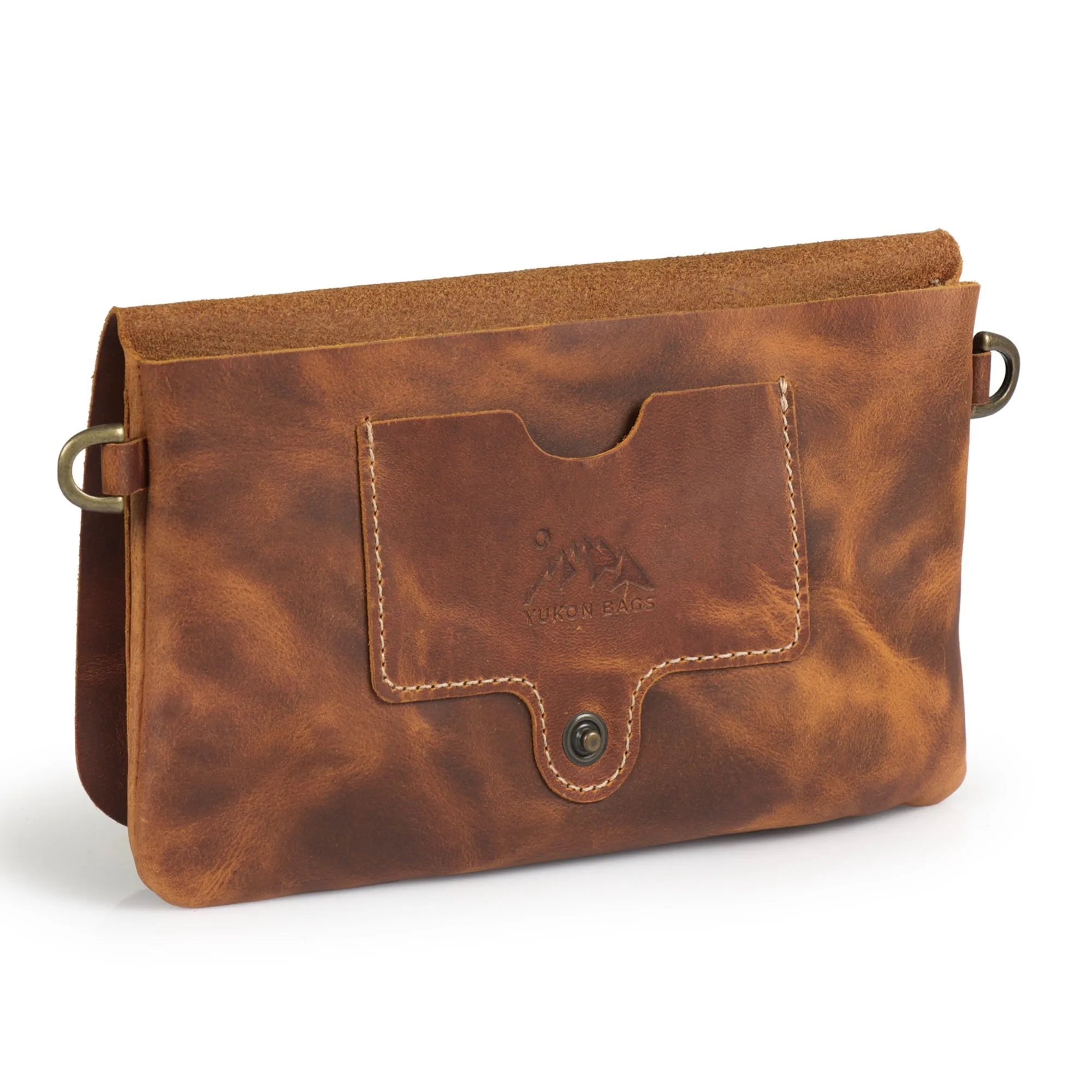 Teslin Leather Convertible Purse