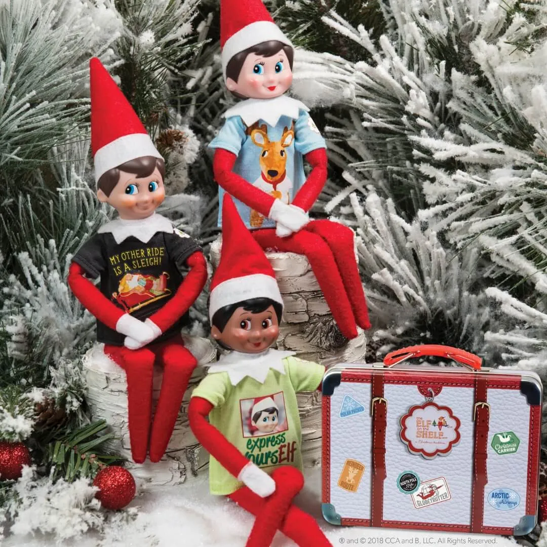 The Elf on the Shelf® Claus Couture Collection® Tee Multipack: Express YoursELF