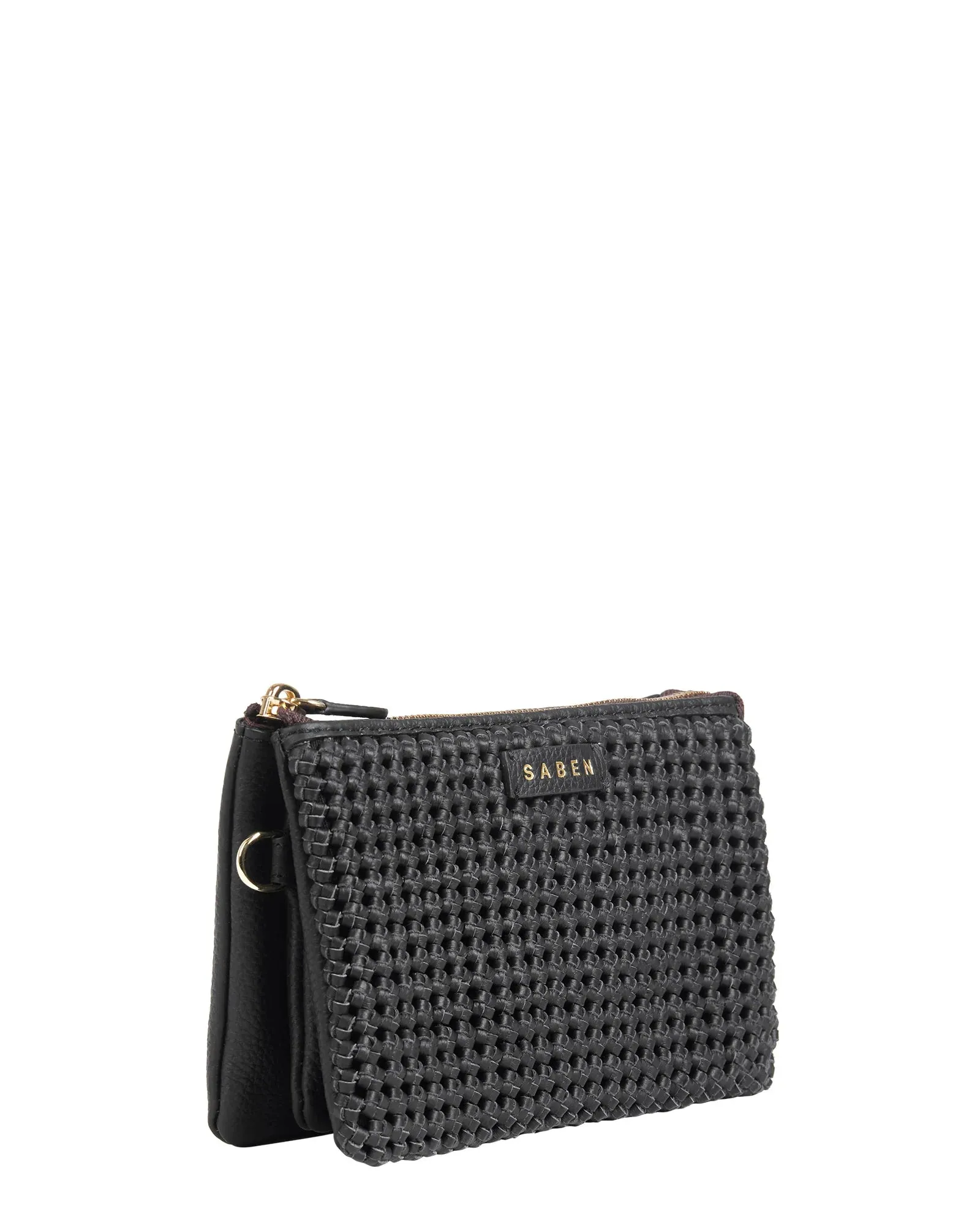 Tilly Crossbody | Black Fine Braid