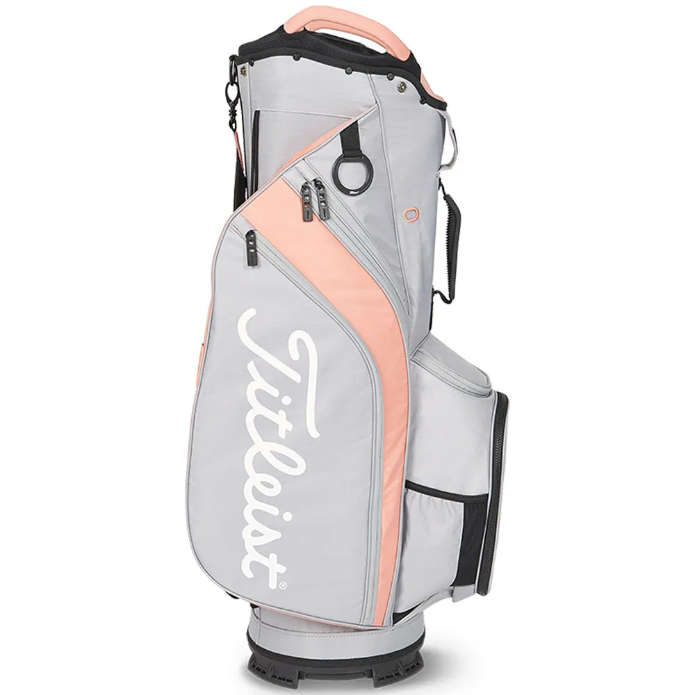 Titleist Cart 14 Lightweight Cart Bag - Grey/Peach