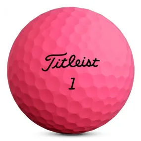 Titleist Velocity Matte Pink Golf Balls - 12 Pack