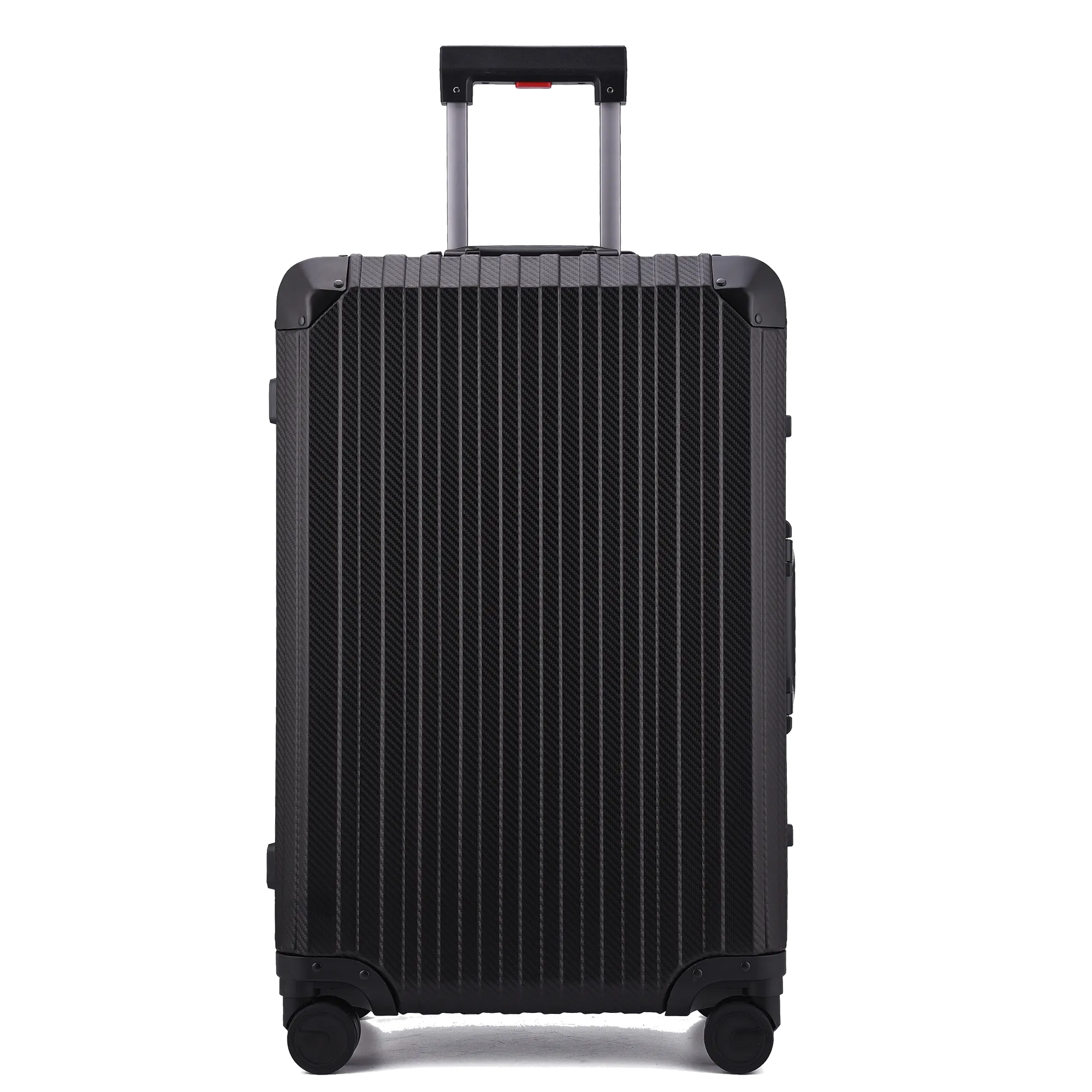 TREK Aluminum Suitcase Black