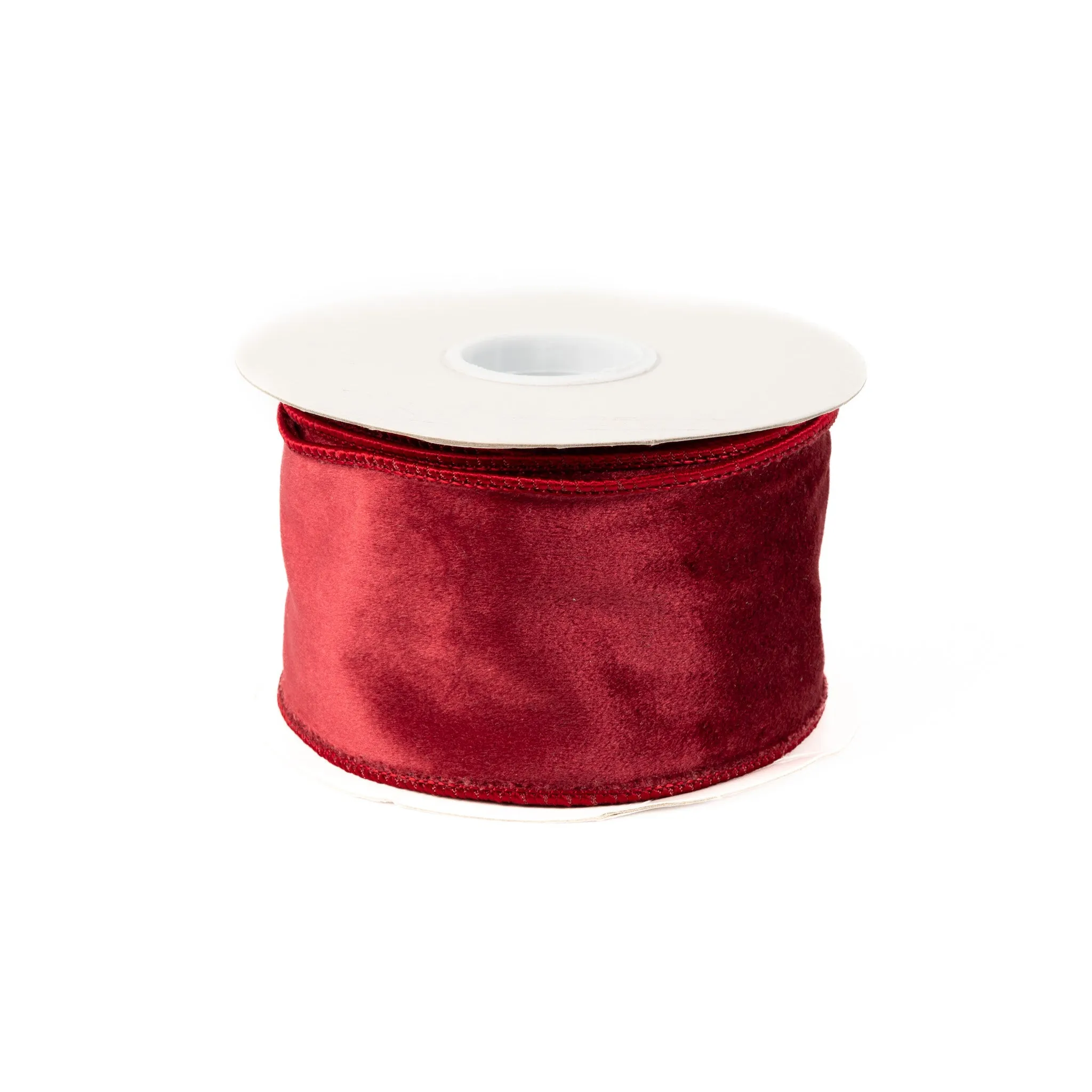 Velvet Ribbon 2.5 Inch - Cranberry