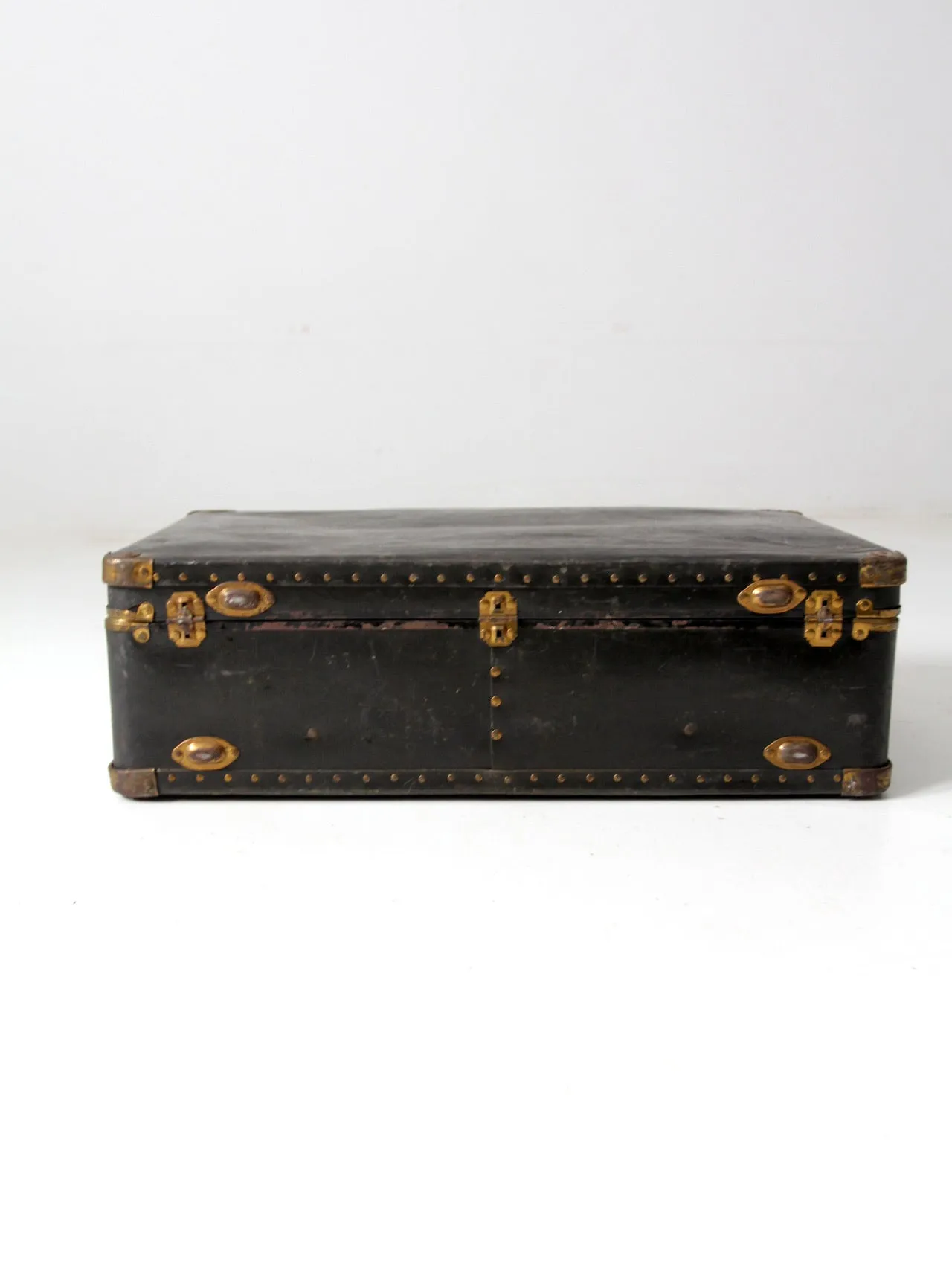 vintage black suitcase