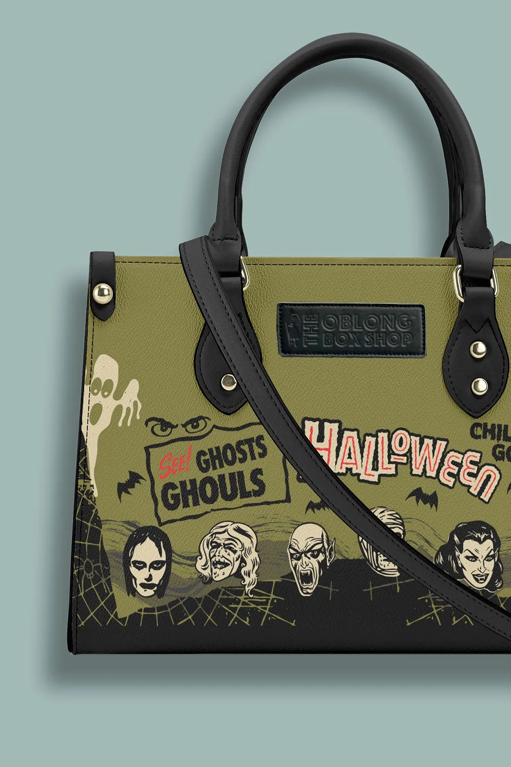 Vintage Ghosts & Ghouls Halloween Purse