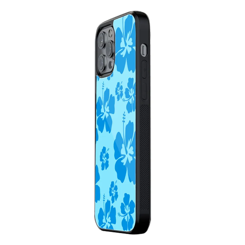 Wildflower Blue Phone Cover | Glass Case