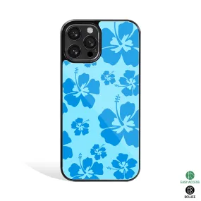 Wildflower Blue Phone Cover | Glass Case