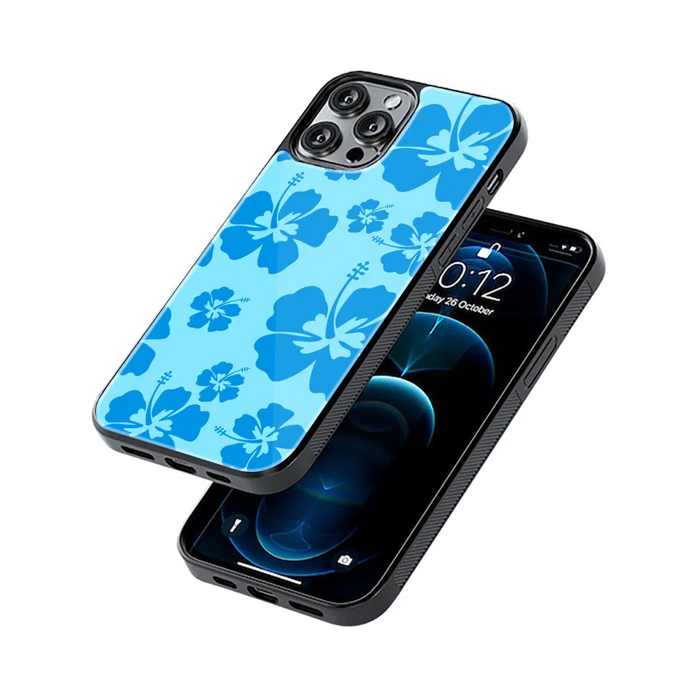 Wildflower Blue Phone Cover | Glass Case