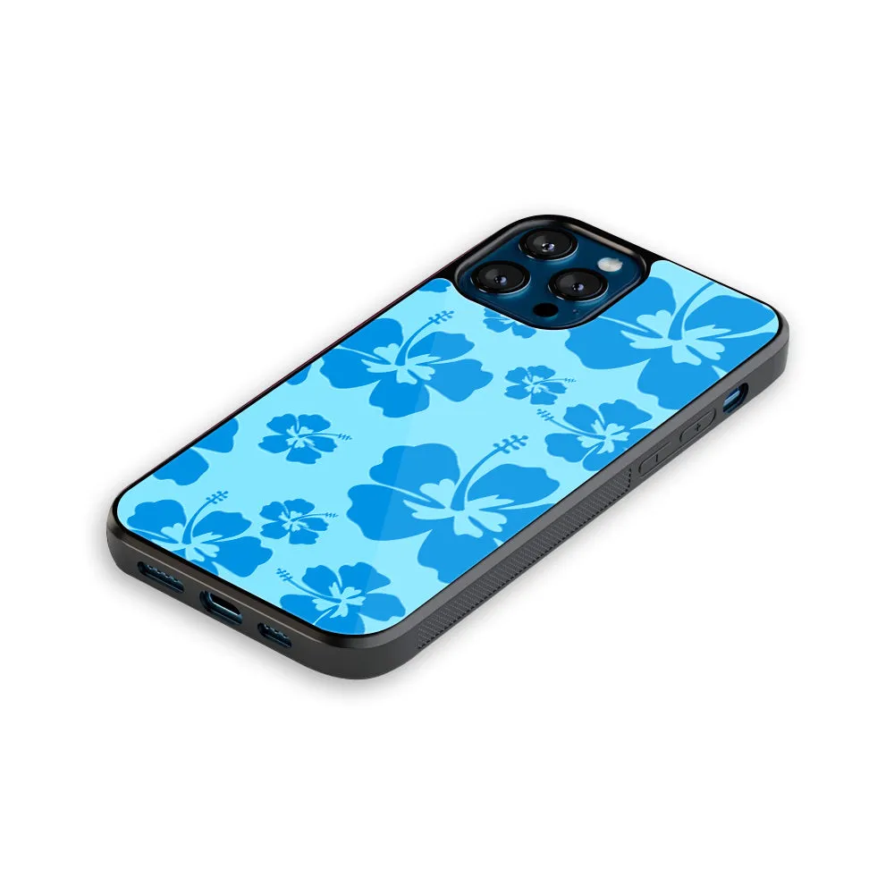 Wildflower Blue Phone Cover | Glass Case