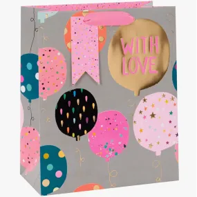 With Love Balloons Large Gift Bag