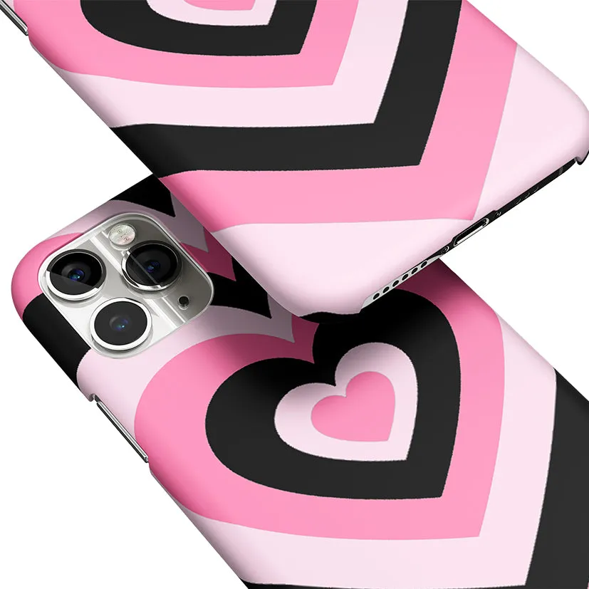 Y2K Bubblegum Hearts Phone Cover | Matte Case