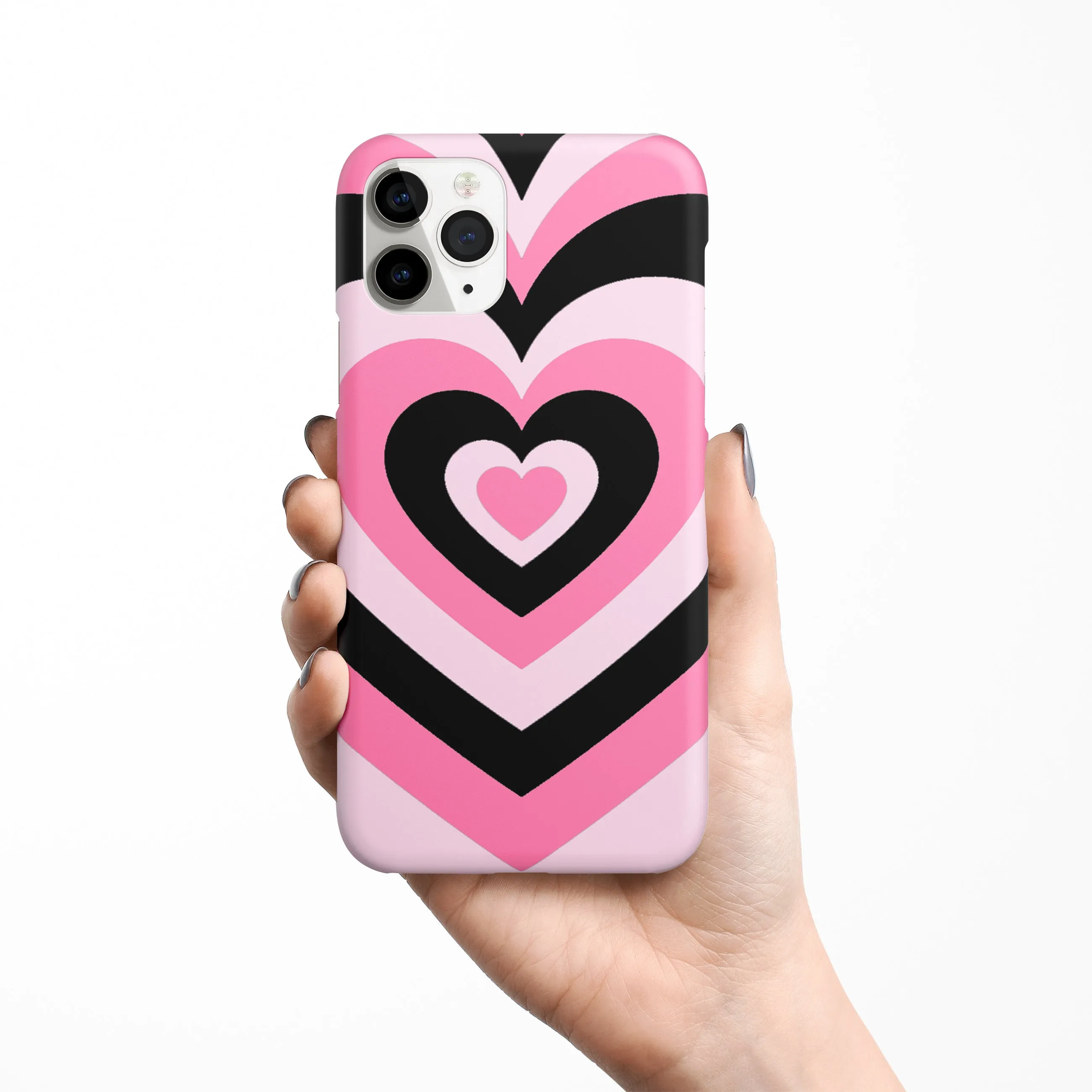 Y2K Bubblegum Hearts Phone Cover | Matte Case