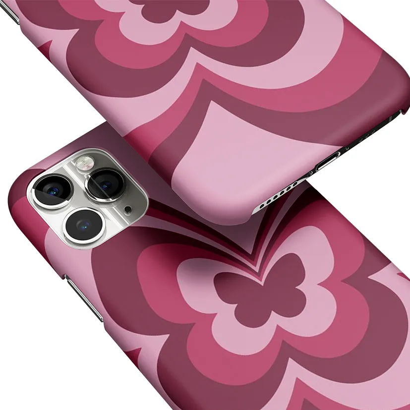 Y2K Magenta Butterfly Phone Cover | Matte Case