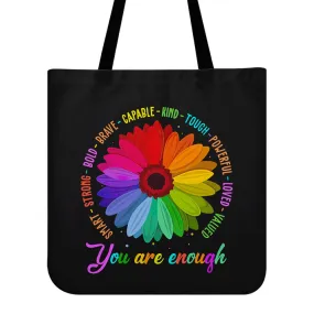 You Are Enough Book Lovers Gift TBF374